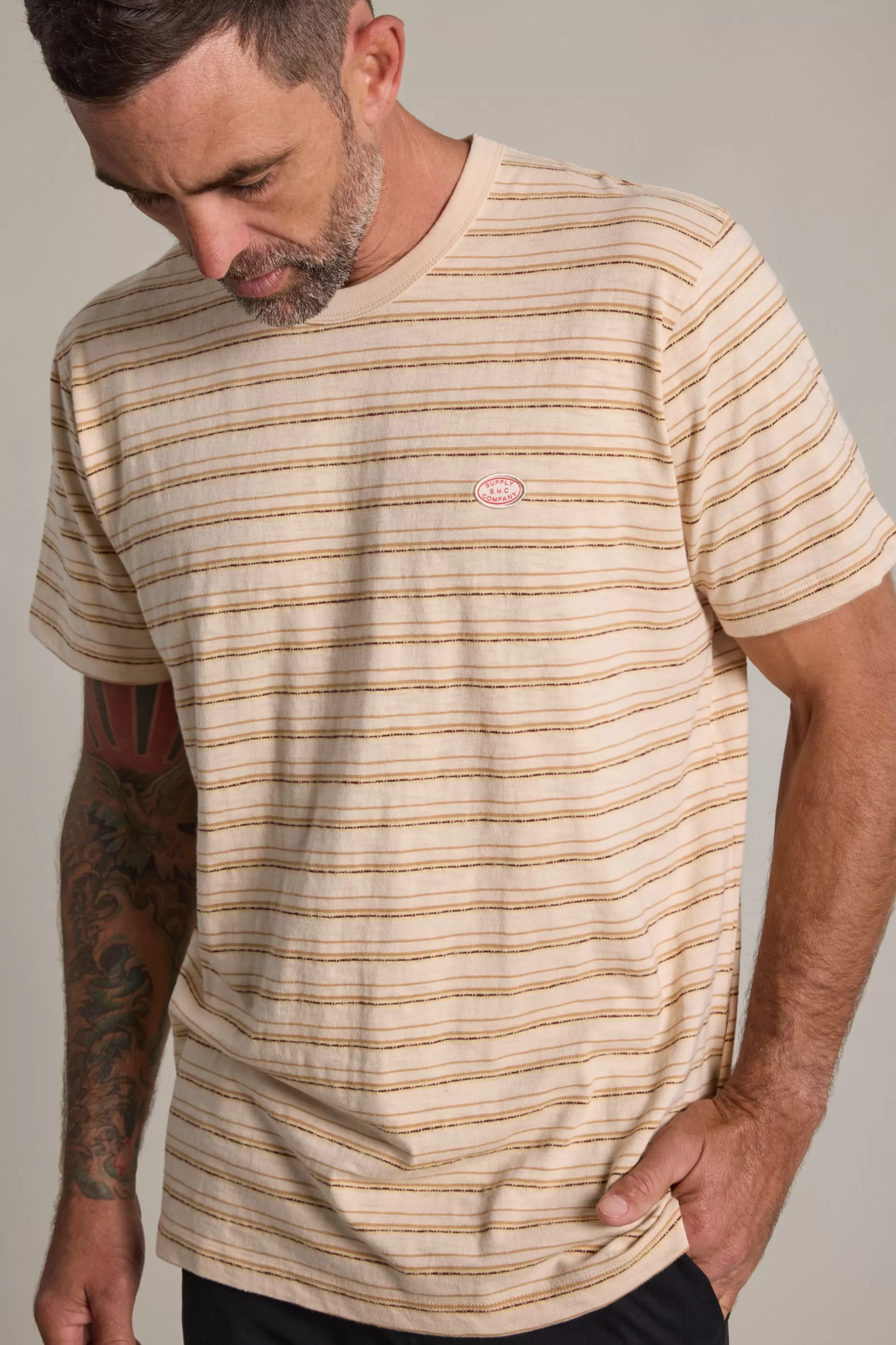 Vermont Stripe Tee^Barkers Best Sale